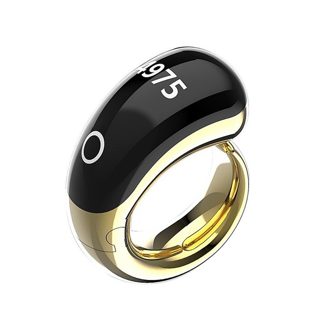 2025 New Waterproof IP68 App Control Finger Counting Lighting Smart Ring USB Powered Cross Border Hot Sale Finger Counter