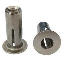 Écrous à riveter pré-évasés M5 M6 M8 SUS304 AISI316, Rivnuts, Écrous croisés, Écrous fendus
