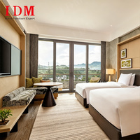 IDM Massivholz Luxus Hotelzimmer-Möbelset - Moderne Kommerzielle Nutzung Umweltfreundlich Anpassbare Größen & Farben