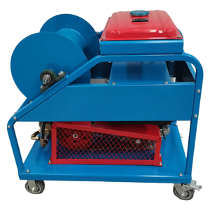 Machine électrique de débouchage de canalisations haute pression, équipement de nettoyage à grande échelle pour les égouts et les canalisations résidentielles - Product Image 4