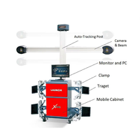 Système d'alignement de roues intelligent mobile LAUNCH X831S avec suivi 3D adaptatif et équilibrage des roues