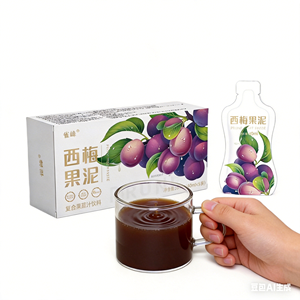 Concentré de purée de pruneaux en gros, faible en gras, prébiotique, boîte de jus pour la perte de poids - Product Image 1