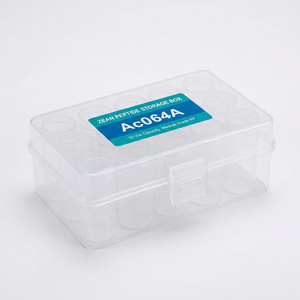 Boîte de transport rigide en PP à 10 compartiments avec fermeture à clip – Conteneur de laboratoire résistant aux chocs pour le transport sécurisé d'échantillons - Product Image 4