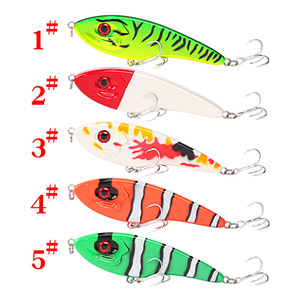 เหยื่อปลอม Ytqhxy Vibra Lure แบบแข็ง 15 ซม. 55 กรัม เหยื่อตกปลาทะเลสำหรับตกปลากะพง พร้อมตะขอคู่และดีไซน์ Rattlespot - Product Image 1