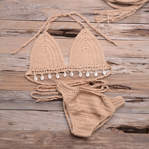 Bikini au Crochet Sexy fait à la main, vente en gros, Offre Spéciale - Product Image 5
