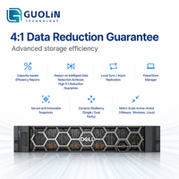 Dell EMC PowerStore 500T, stockage unifié, 25 emplacements pour disques NVMe de 2,5 pouces, 192 Go de mémoire pour la virtualisation de centre de données, base de données