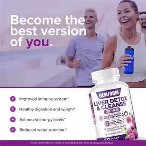 VitaHall Halal Liver Detox Cleanse 28 in 1 Dengan Kapsul Detoks Hati Cuka Apel - Product Image 5