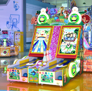 Doble jugadores Arcade moneda operado Video máquina de bolos de aventura juegos de bolos lotería máquina - Product Image 2