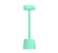 Peigne automatique pour animaux de compagnie pour chats et chiens Outil de toilettage en plastique pour l'épilation Peigne de nettoyage de beauté Produits pour animaux de compagnie