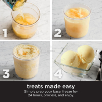 Machine à crème glacée électrique Nin Maquina De Helado Doublure de qualité alimentaire de haute qualité pour un mélange rapide et la préparation de desserts surgelés