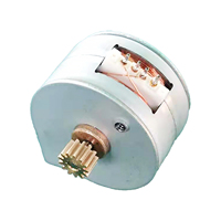 Moteur pas à pas bipolaire série PM 25 mm, type rond, 12 V CC 24 V CC, couple élevé, taille compacte pour imprimantes thermiques de codes-barres