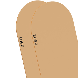 Esterilla de yoga ovalada personalizada para gimnasio en casa al por mayor, esterilla de ejercicio de PU de goma natural - Product Image 4