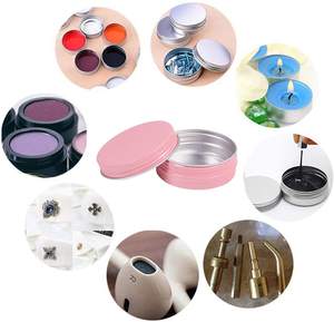 Envase <span class=keywords><strong>de</strong></span> Aluminio Personalizado <span class=keywords><strong>de</strong></span> 5ml-100ml, 0.5oz, 1oz, 2oz, 15ml, 30ml, 60ml, Negro Mate, para Cera para el Cabello, Pomada, Bálsamo para Barba - Product Image 5