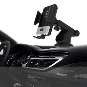 Support de téléphone de voiture intelligent à charge magnétique infrarouge sans fil, chargeur rapide 10W, multifonction 360 degrés, ABS+<span class=keywords><strong>Alex</strong></span> - Product Image 2