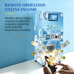Système de distribution de glace haute capacité YISO, distributeur de glace compact et écoénergétique pour kiosque extérieur en bord de route - Product Image 3