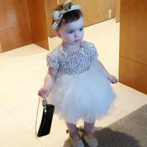 Boutique di abbigliamento per bambini Modelli Bambino Bambine Manica Lunga Abiti da damigella d'onore Della Ragazza Di Shopping On-Line - Product Image 2