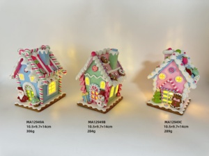<span class=keywords><strong>D</strong></span>écoration de Noël artisanale colorée : Père Noël, bonhomme de neige, bonhomme en <span class=keywords><strong>pain</strong></span> <span class=keywords><strong>d</strong></span>'<span class=keywords><strong>épice</strong></span>s, maison en <span class=keywords><strong>pain</strong></span> <span class=keywords><strong>d</strong></span>'<span class=keywords><strong>épice</strong></span>s - Product Image 2