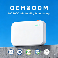 Analizador de Gases, Sensor NDIR de CO2 (Dióxido de Carbono), Índice IAQ, Detector Integral de Calidad del Aire con Monóxido de Carbono, Dióxido de Nitrógeno y Ozono