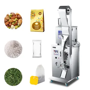 Hot sell filling packaging sealing machine for paprika matcha quantitative smart vertical continuous small pouch making machine