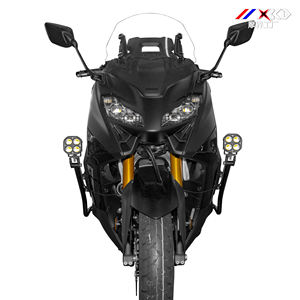 2021-2025 Yamaha Tmax560 Accesorios de motocicleta Panel DE <span class=keywords><strong>SEGURO</strong></span> anticaída de acero inoxidable Modificación de pedal de aluminio Todo nuevo - Product Image 5
