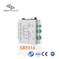 Transmisor de Señal de Cuatro Vías SBT914 de Alta Resistencia, Carcasa de Aleación, Componente de Ajuste de Impedancia con Salida de Señal de Corriente