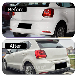 Kit carrozzeria SKOUIO-W5 con labbro anteriore con labbro posteriore minigonne laterali per <span class=keywords><strong>Volkswagen</strong></span> <span class=keywords><strong>POLO</strong></span> 2014 <span class=keywords><strong>2015</strong></span> 2016 - Product Image 3