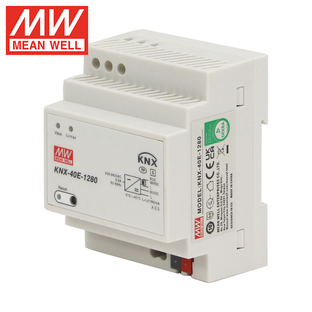 Meanwell KNX-40E-1280 KNX-20E-640 KNX Power Supply for Intelligent Home Control Switch
