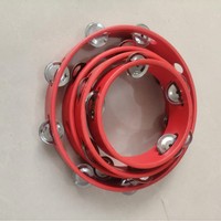 Tambourin musical miniature en bouleau de haute qualité, personnalisé avec logo, 4 et 10 pouces, pour mariage, vente en gros