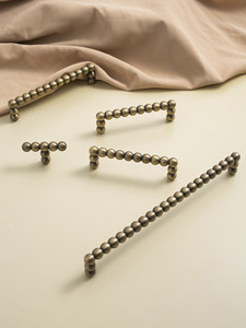 프랑스 스타일의 가볍고 고급스러운 비즈 장식 볼 손잡이 (옷장, 신발장, 서랍용) - Product Image 3