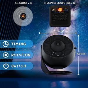 Proiettore Planetario Globo Luminoso Rotante Atmosfera Dinamica Proiettore Galassia per Camera da Letto Lampada Proiettore Laser Universo da Sogno - Product Image 5