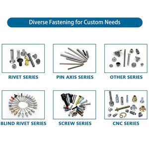 Rivets métalliques semi-tubulaires multi-têtes argent poli M2-M8 ISO9001 REACH personnalisés pour la fabrication de ceintures en cuir - Product Image 3