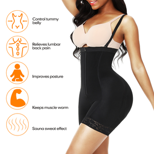 5XL HEXIN femmes ShapeHEXINear HEXINith amovible hanche + fesses coussinets minceur bout à bout contrôle du ventre Shaper femmes corps Shaper - Product Image 4