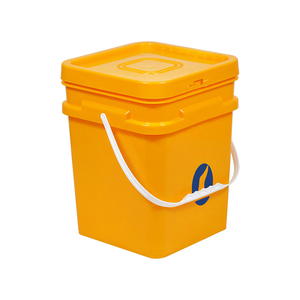 20L grande tamanho partido Ice <span class=keywords><strong>Bucket</strong></span> Square customizáveis cores 5 galões de múltiplos propósitos todos os propósito plástico balde - Product Image 3