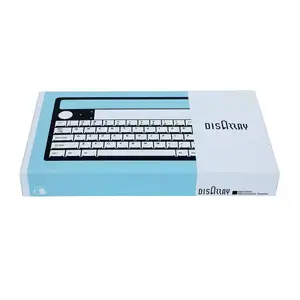 Mini souris sans fil personnalisée, combo mécanique musique magique ordinateur portable jeu clavier Keycap emballage boîte en papier