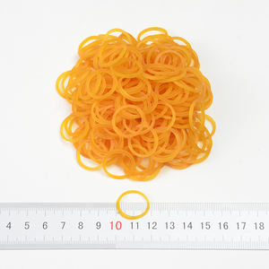 حلقات مطاطية صغيرة عالية المرونة 08 أشرطة مطاطية صفراء من مصنع فيتنام خواتم مطاطية للمكتب والمدرسة والمنزل - Product Image 3