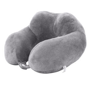 Almohada de Viaje en Forma de U, Color Verde Oliva, con Soporte para el Cuello, para Siesta en la Oficina, Portátil, para Usar en el Avión - Product Image 3