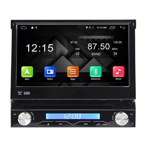 7'' 单Din MT3561 Android6.0.1通用车载DVD播放器，内置Wifi + 4G DVD TPMS DAB OBD etc DW7088