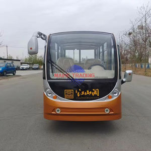 Voiture de golf électrique de haute qualité et économique à 14 places, bus de tourisme homologué CE - Product Image 1