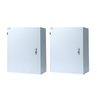 Boîte de distribution extérieure en métal avec revêtement en poudre imperméable, niveau de protection IP65