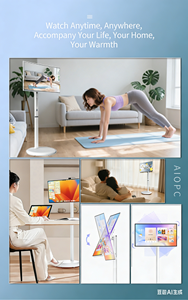 Aiopc Monitor Portatile da 32 Pollici 4K 60Hz, Tablet Touch Screen FHD con Android 13.0, TV Portatile - Product Image 6