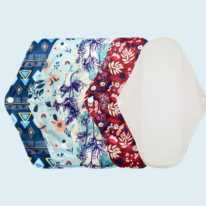 Washable Sanitary <strong>Pads</strong> Serviette Hyginique Lavable Menstrual <strong>Pads</strong> Reusable Eco Friendly <strong>Swim</strong> Nappy - Product Image 1