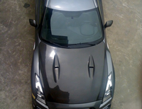 ZHONGHONG Nouveau capot entièrement en fibre de carbone Nissan GT-R R35 2008-2023 Style OEM Fixation directe Noir mat/brillant Plus léger 180