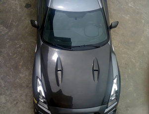 ฝากระโปรงหน้าคาร์บอนไฟเบอร์แท้ใหม่สำหรับ Nissan GT-R R35 ปี 2008-2023 แบบ OEM ติดตั้งง่าย น้ำหนักเบากว่าของแท้ - Product Image 6