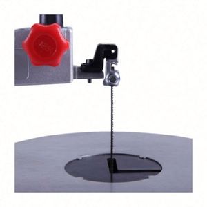 <span class=keywords><strong>Mini</strong></span> <span class=keywords><strong>scie</strong></span> à <span class=keywords><strong>chantourner</strong></span> électrique de table pour le travail du bois 145W, aluminium-plastique-acrylique-bois, vitesse de coupe variable, biseau de 45° - Product Image 6