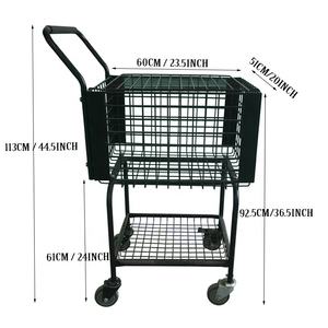 Panier de Basket-Ball multifonction, pour l'enseignement, en plastique, caddie, ramassage, boule - Product Image 3