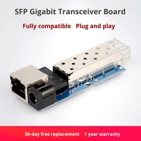 Módulo Transceptor Óptico SFP Mini Gigabit con Interfaces RJ45 de 1.25G, Placa PCB, LC/SC, para Drones