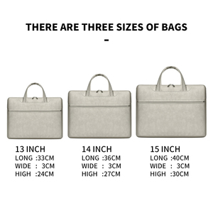 Vente directe d'usine 13 pouces 14 pouces 15.6 pouces sac pour ordinateur portable Pu mallette d'affaires pour mac ipad - Product Image 4