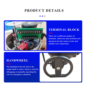 Aktuator Listrik Rotary Bermotor dengan Kontrol On/Off 4-20mA 50HZ Dalam Kondisi Bertenaga - Product Image 6