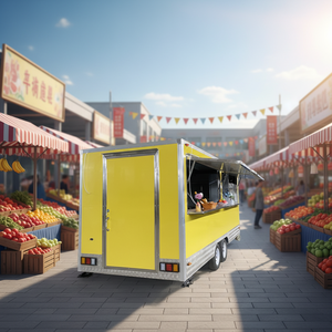 Food Truck Two <b>Floors</b> Double Decker Equipped Trailer With Fridge Full Kitchen and Toilet FT-200-078 Double Decker Design Provide - Product Image 4