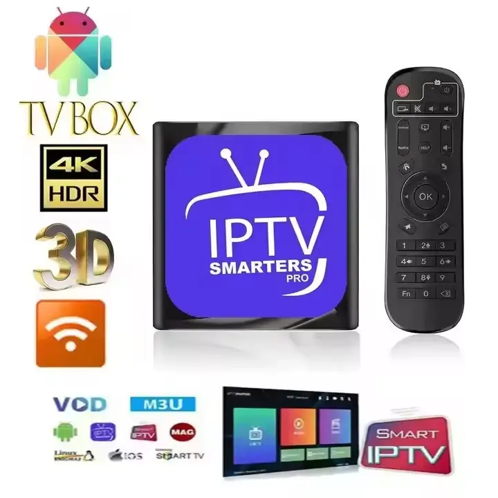 2024 Meilleur fournisseur de boîtes avec panneau de crédits de test gratuit UK Hot Sell EX Allemagne Autriche Tvip 605 4k Quad Core Tv Box Xnxx 4k Hd AF